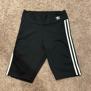 Womens adidas originals spandex shorts size M